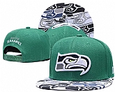 Seahawks Team Logo Green Adjustable Hat GS,baseball caps,new era cap wholesale,wholesale hats